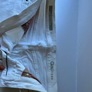 Gap 1969 White Denim Jeans